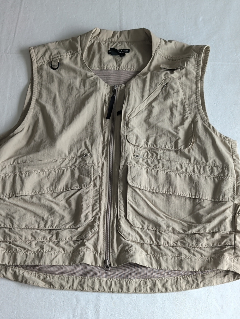 Royal Robbins Field Guide Fishing Utility Cargo Vest In Tan Colorway Men's XXL
